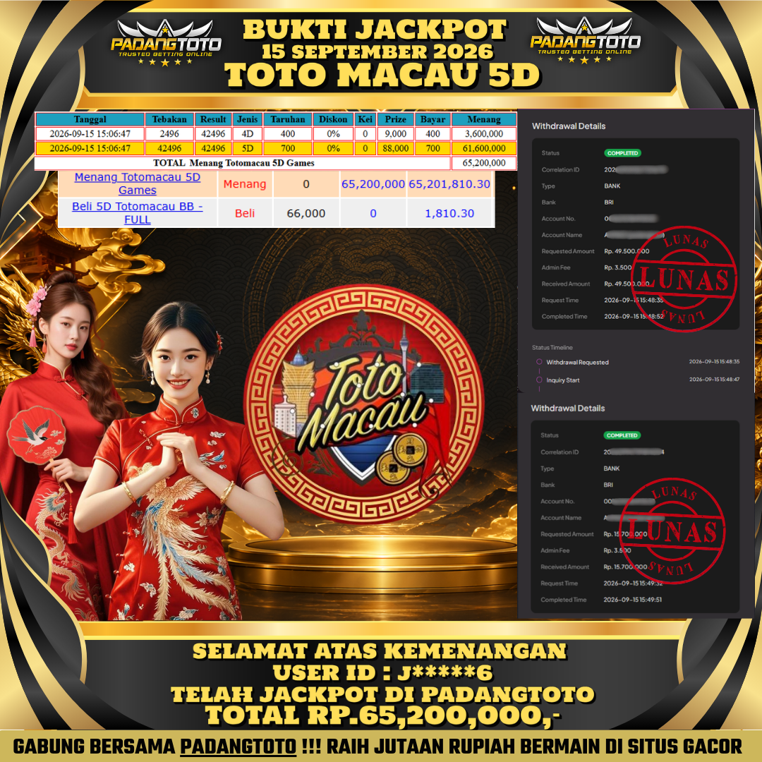 BUKTI JP MEMBER